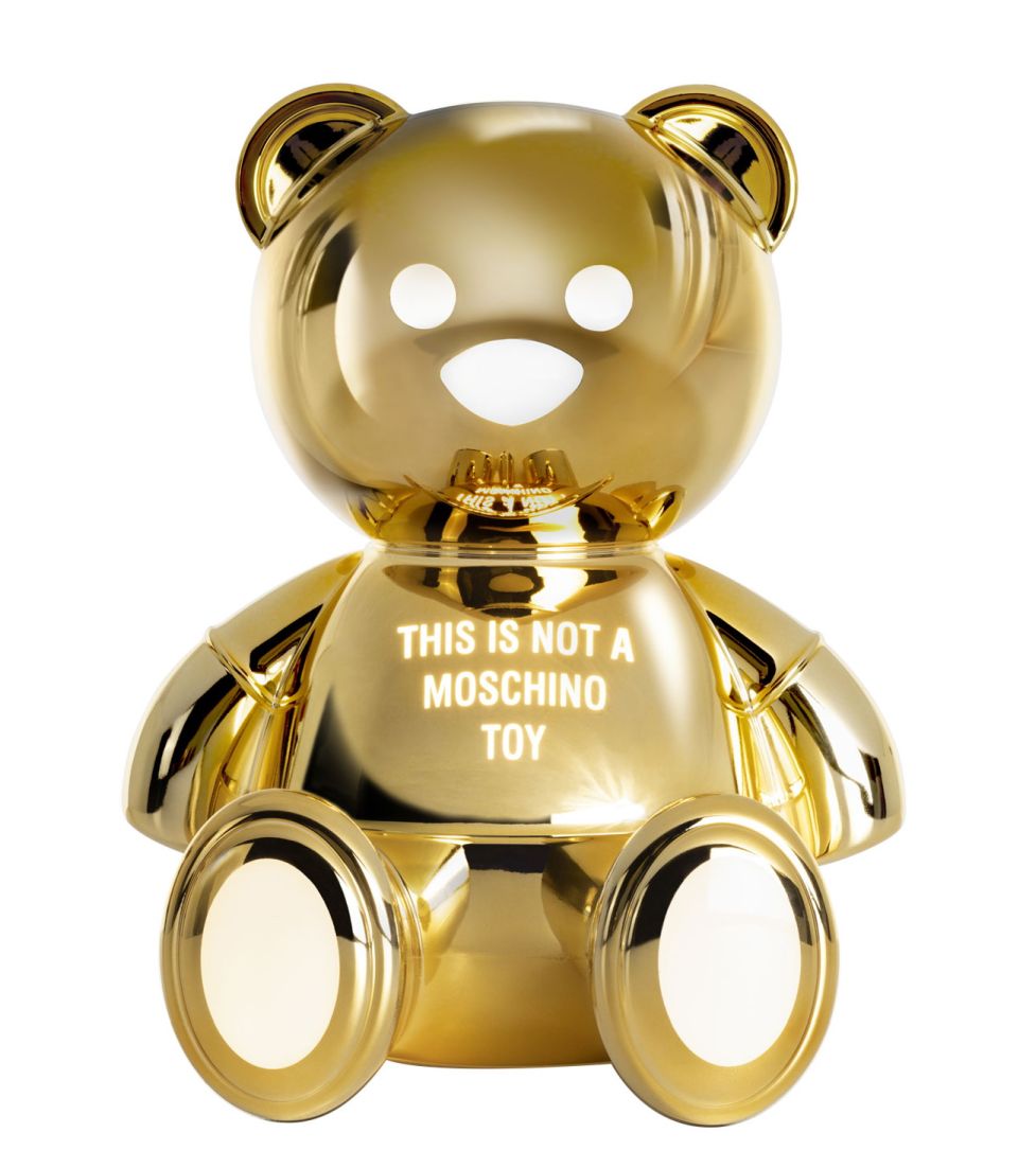 Toy Moschino Bear Gold Table Lamp Kartell