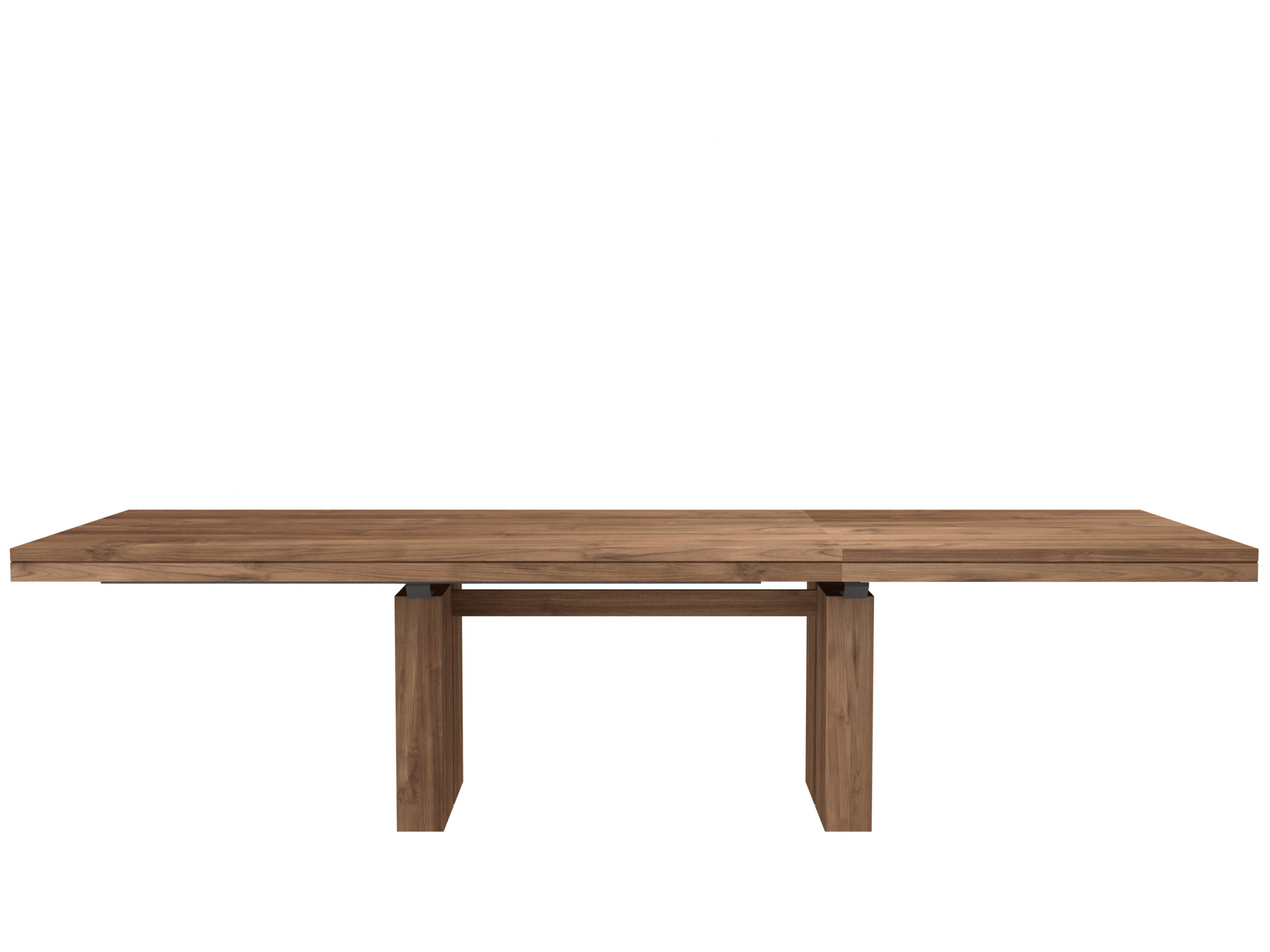Double extendable dining table teak Ethnicraft