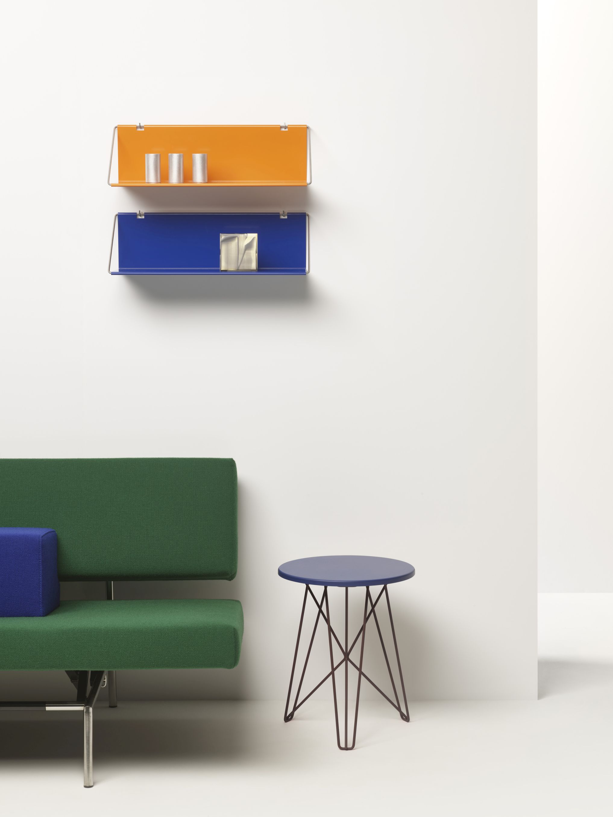 Ijhorst Stool / Side table zinc yellow Spectrum