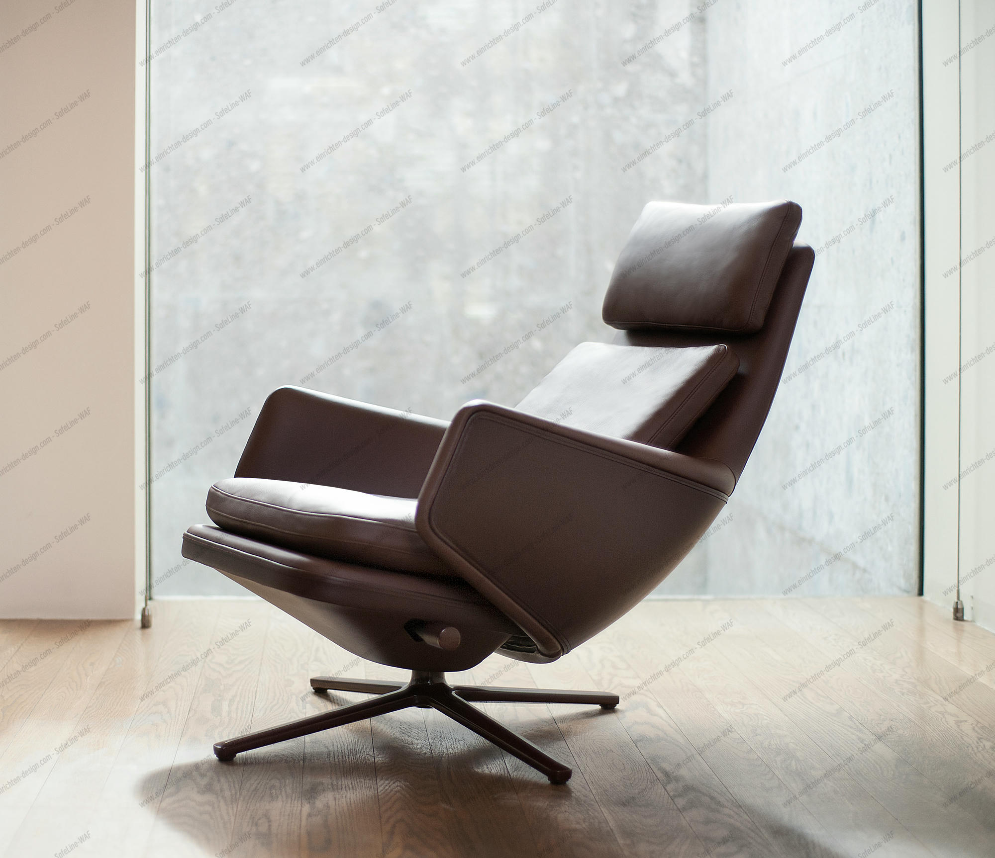 Grand Relax Armchair & Ottoman Vitra