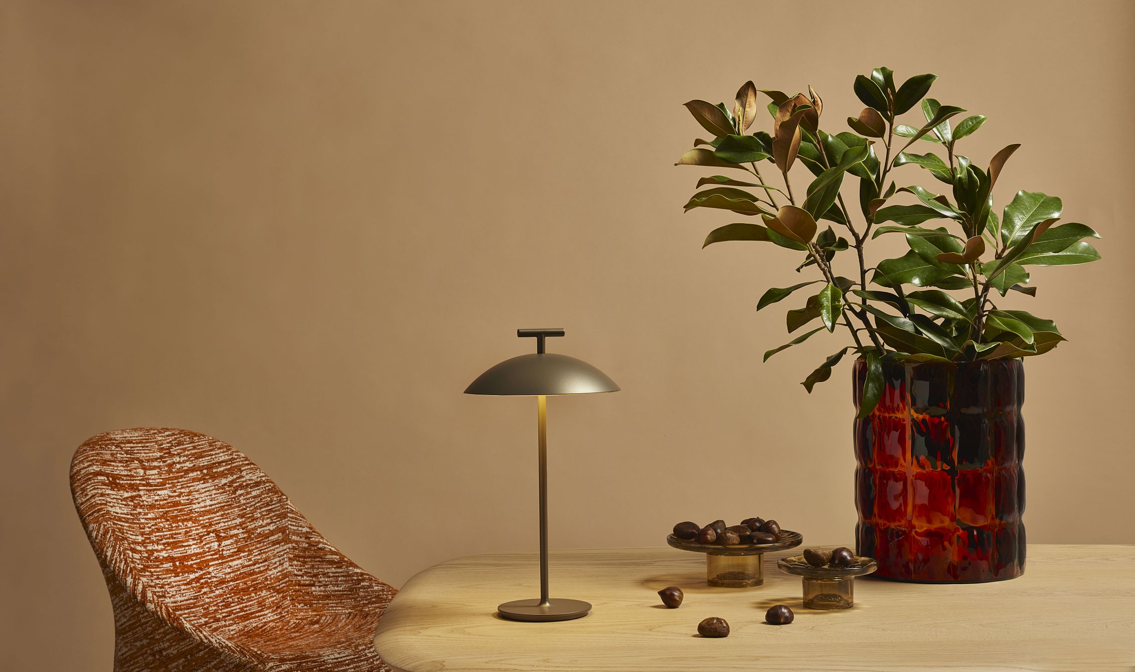 Mini Geen-A Table lamp black Kartell