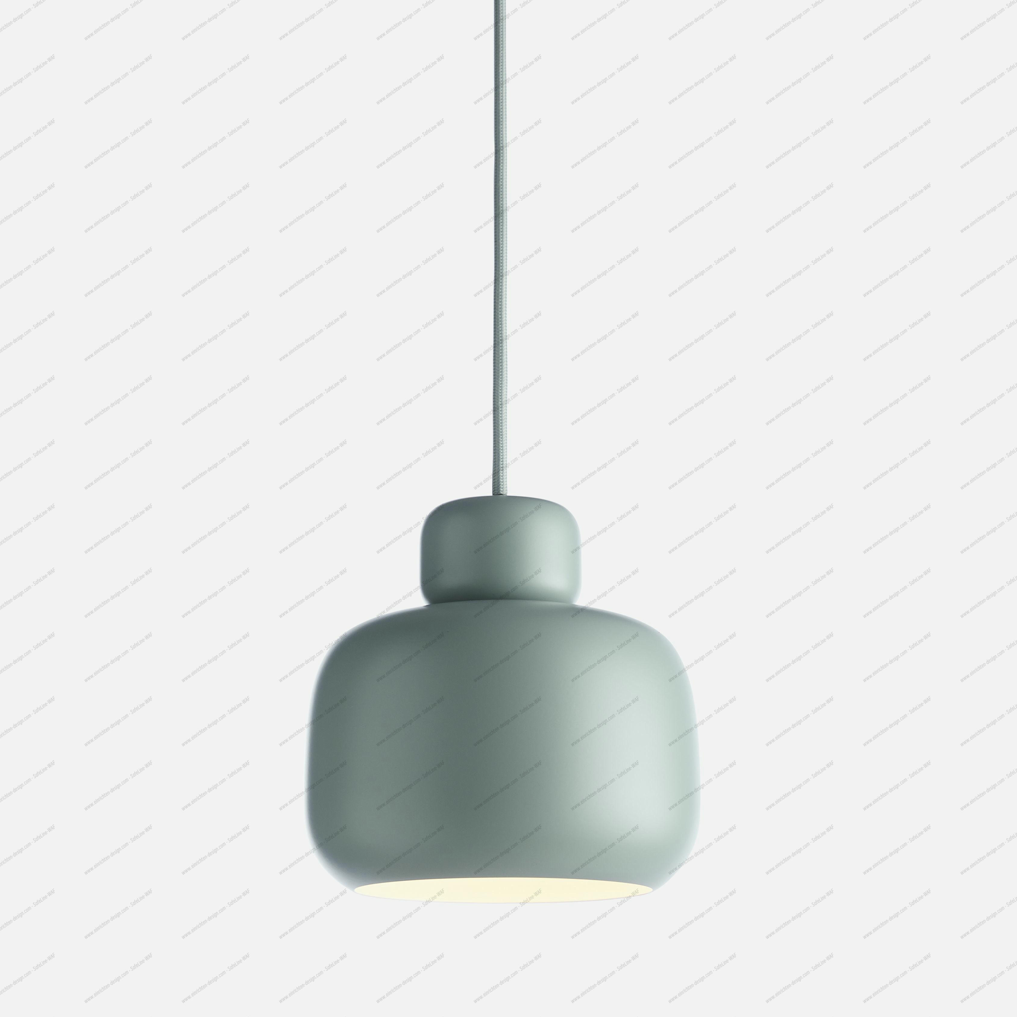 Stone Pendant Lamp Small Mint Woud