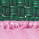 Emerald green / Bubblegum rose / Curry yellow