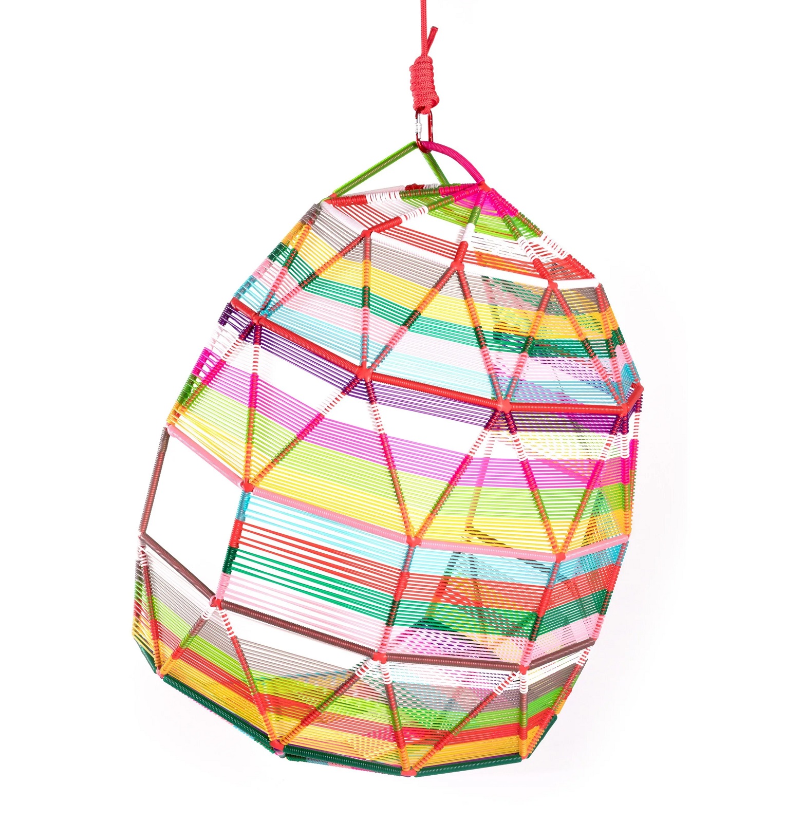 Tropicalia Cocoon Swinging nest Multicolor with 5 pillows Moroso