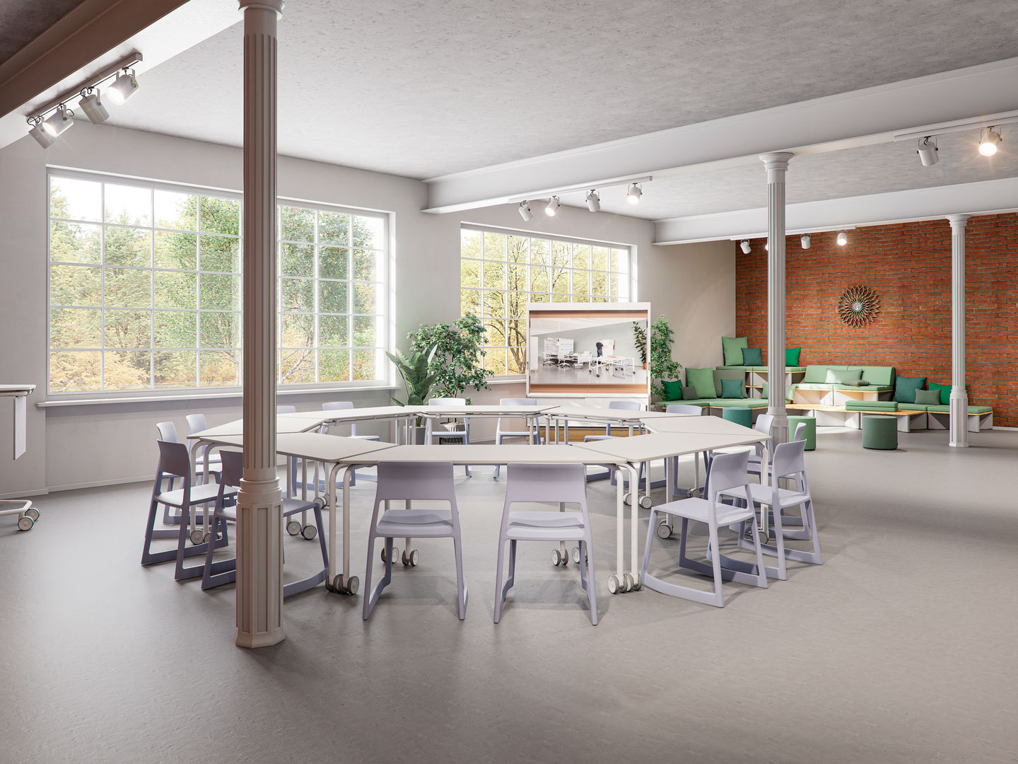 Scout Summit meeting table Vitra