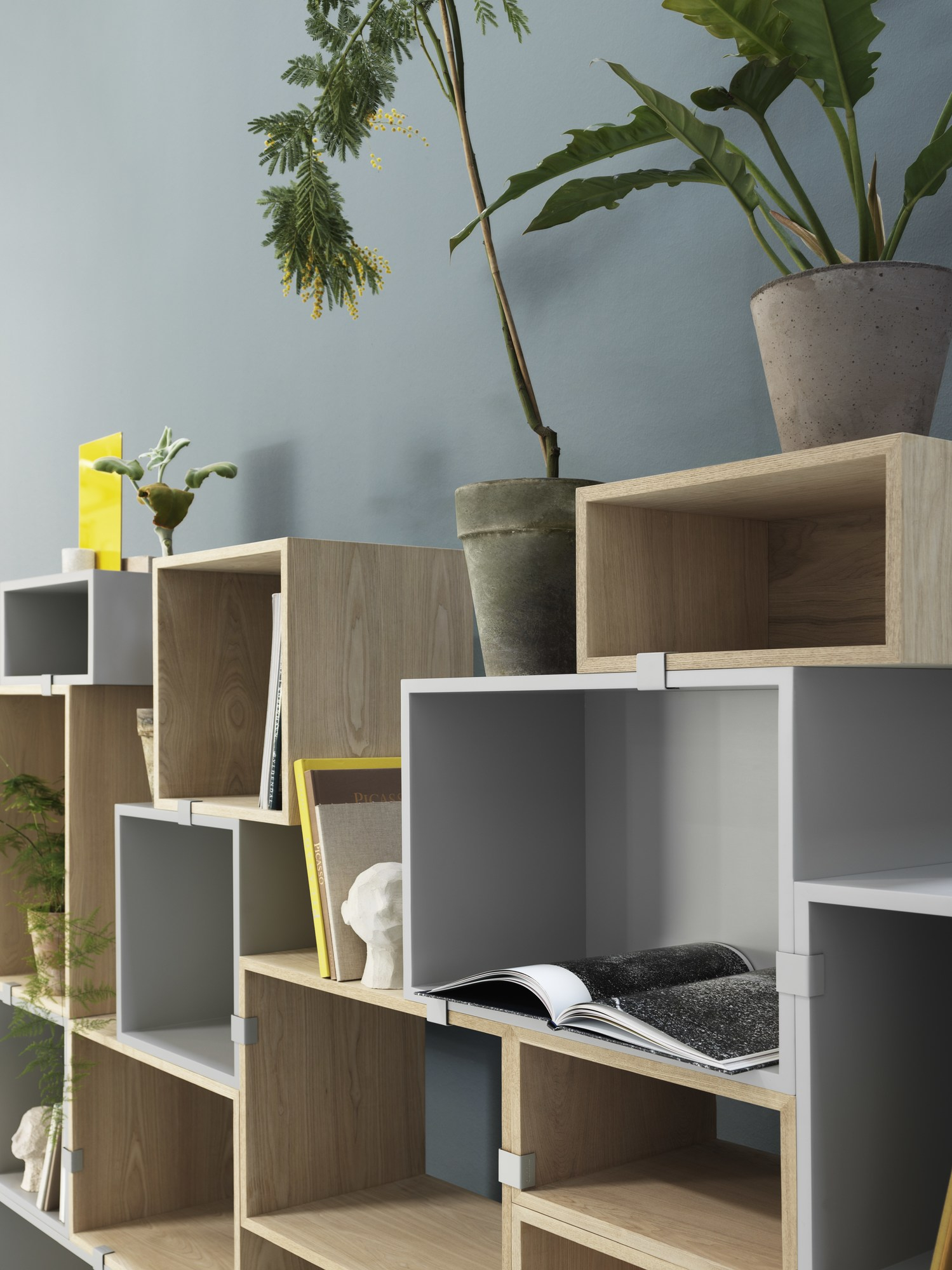 Stacked Storage System 2.0 Shelf system Muuto