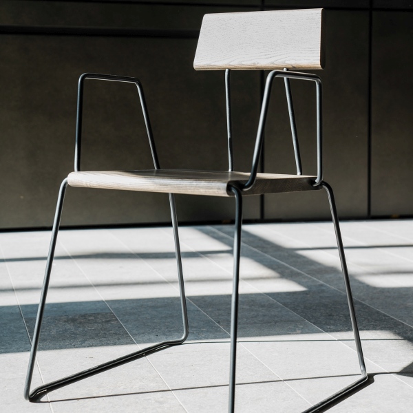 D:006 Chair with Armrests Fuchs & Habicht