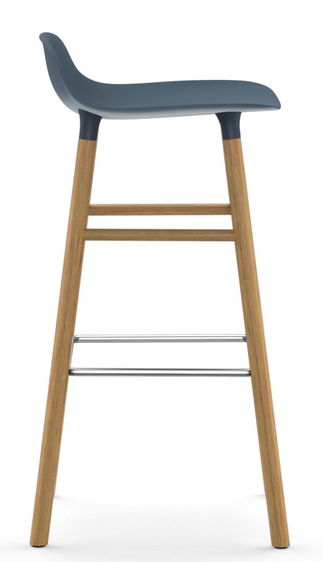 Form Barstool  H 75 cm Wood Normann Copenhagen
