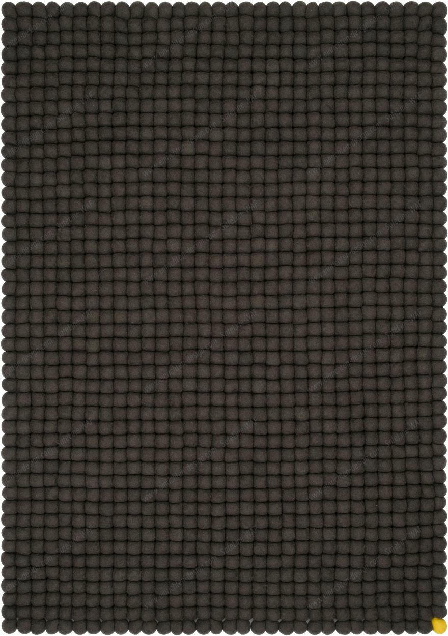 Big One Rectangular Felt carpet 180 x 260 cm myfelt Anthracite