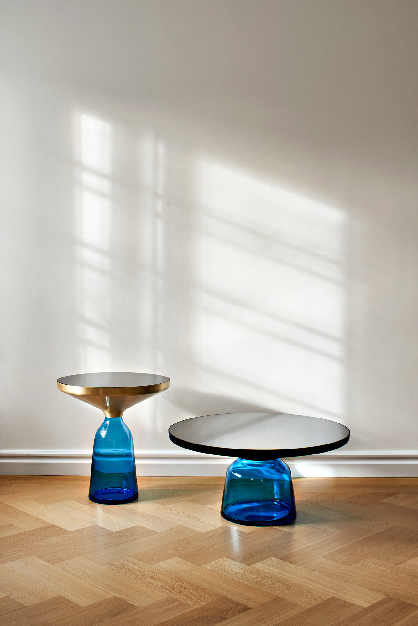 Bell Coffee Table Coffee Table Brass ClassiCon Emerald Green