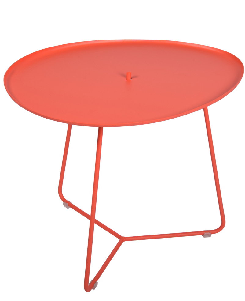 Cocotte small outdoor table Fermob Poppy red Cocotte small outdoor table Fermob Poppy red