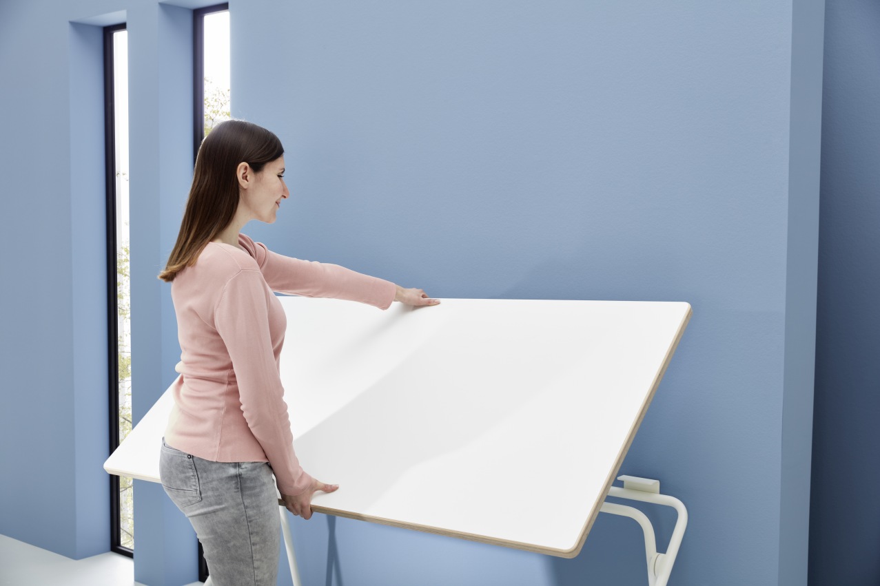 Plato secretary / desk foldable Müller Möbelwerkstätten