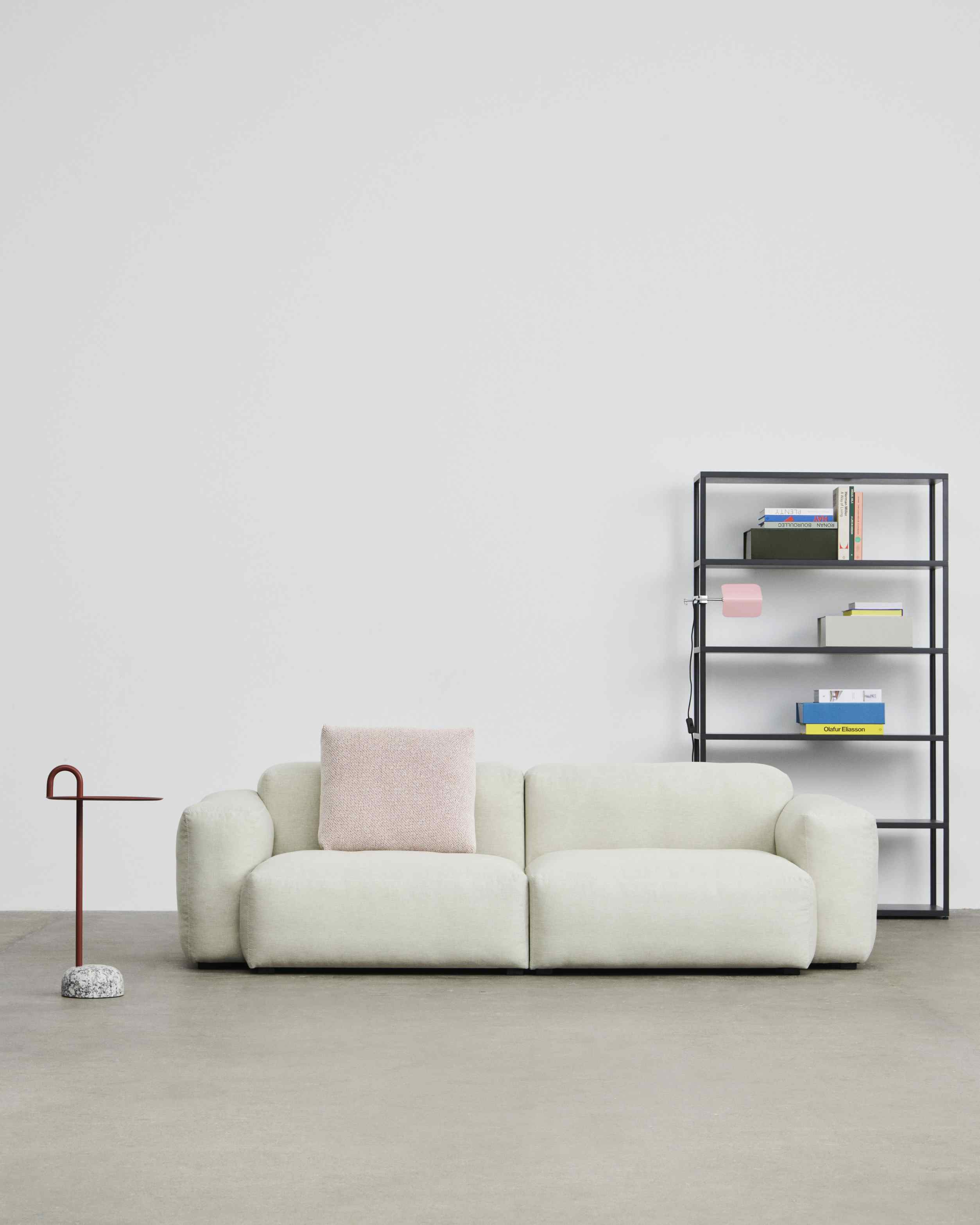 Mags Soft Sofa 2.5 seater Combination 1 Low Armrest Hay
