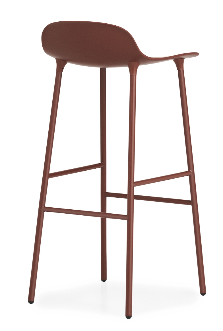 Form Barstool  H 75 cm Steel Normann Copenhagen