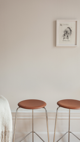 High Dot High Stool Fritz Hansen