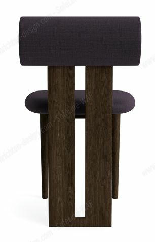 Hippo Chair Dark Smoked Oak Kvadrat – Canvas 2 – 694 Norr11