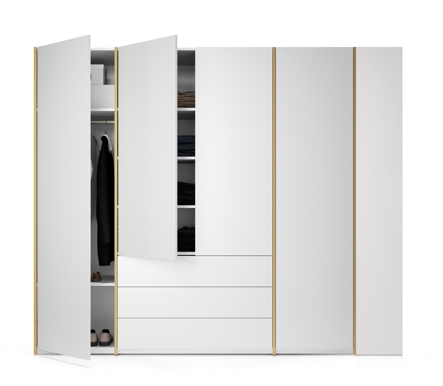 MODULAR PLUS Wardrobe Add-on shelf Right Müller Möbelwerkstätten