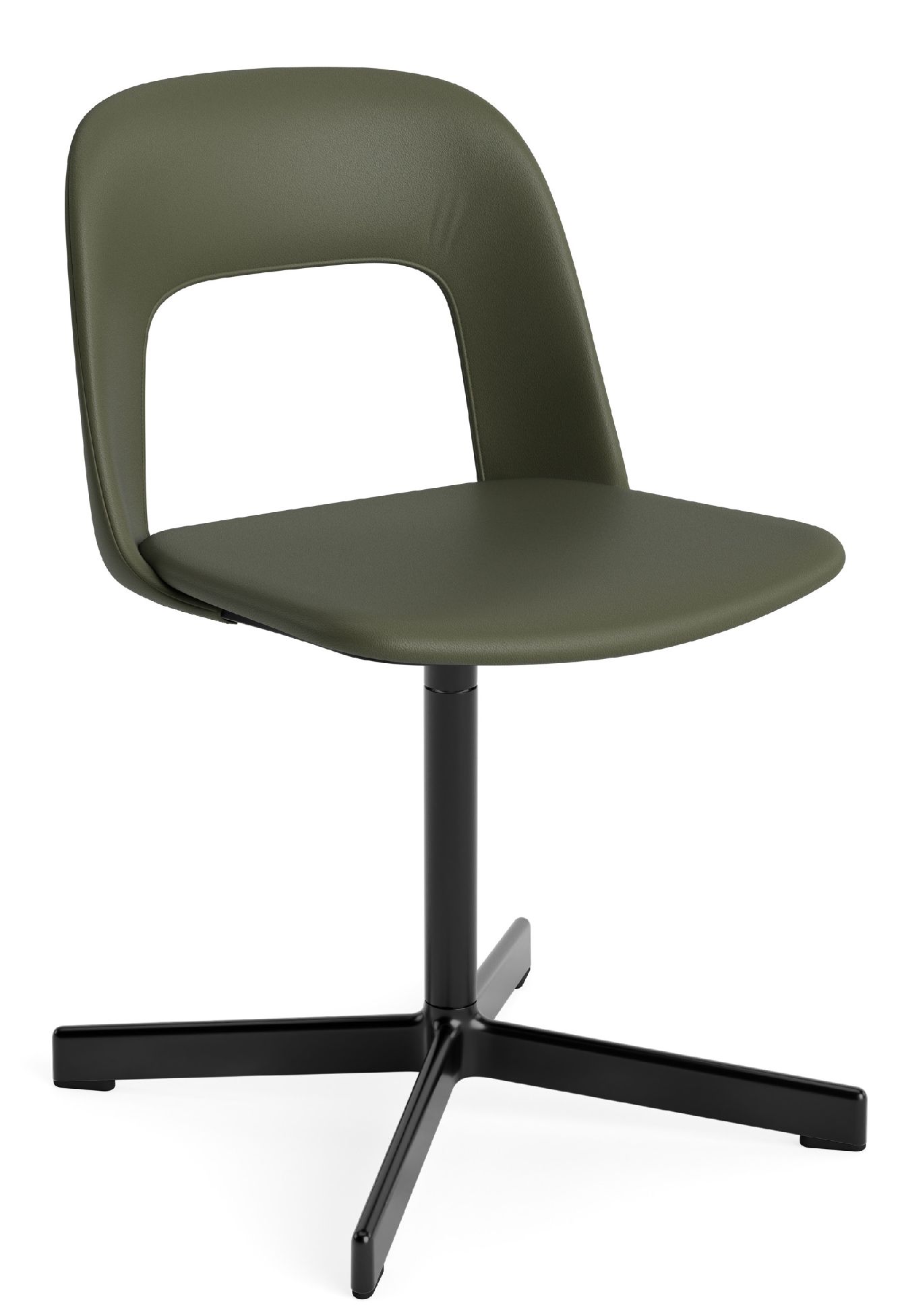Layout Side Chair 134 4-star swivel base chair Hay  