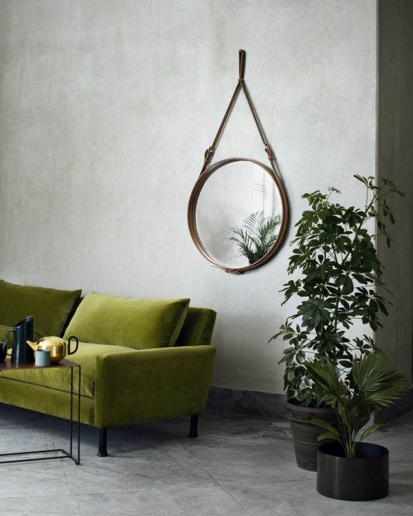 Adnet Circular Wall Mirror Gubi