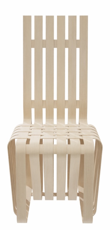 High Sticking Chair with High Back Knoll International  