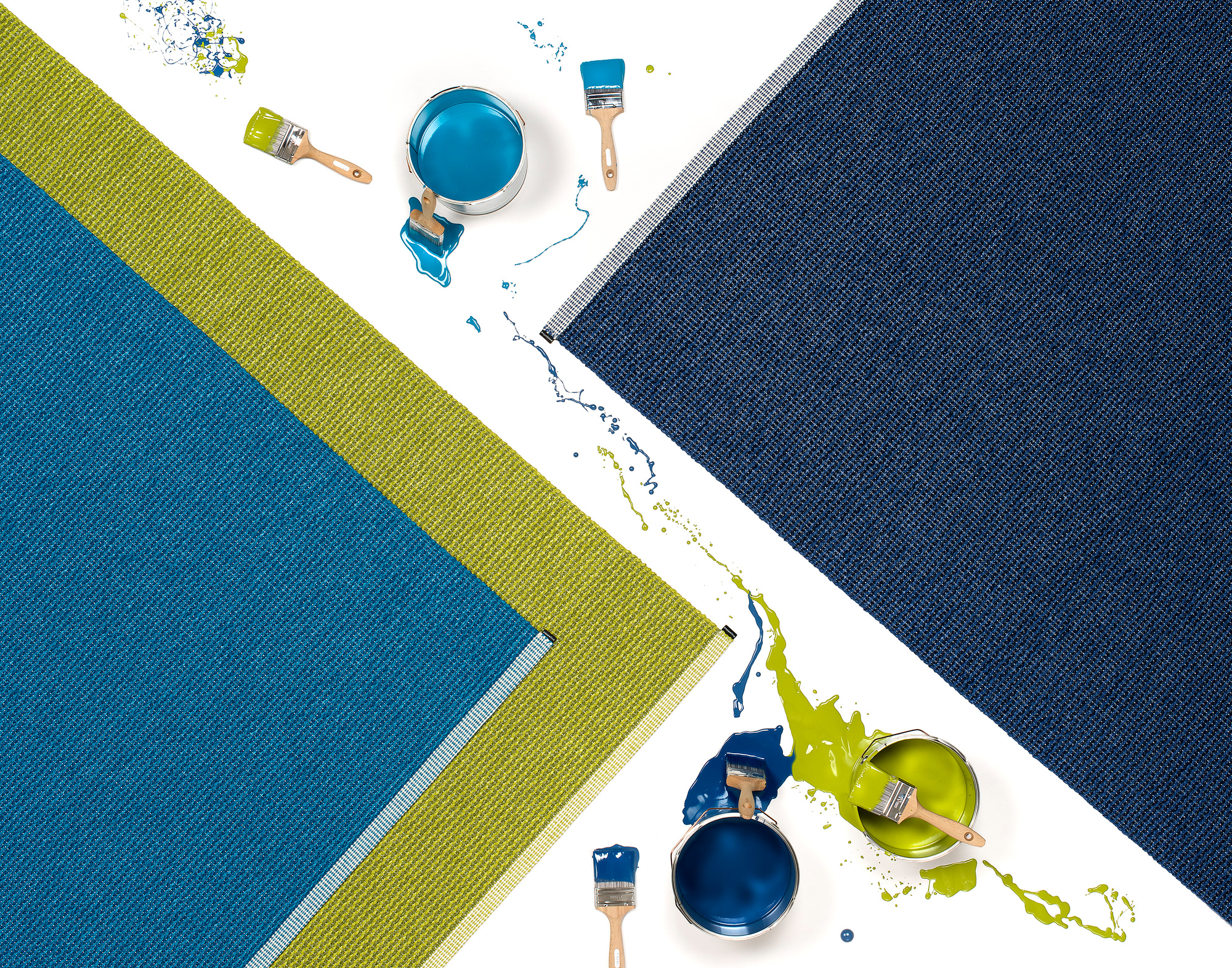 Mono Plastic Carpet 85x260 Pappelina Mud
