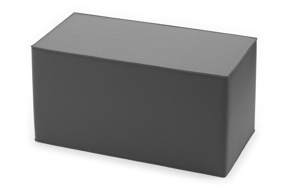 Cuboid seating stool Hey Sign