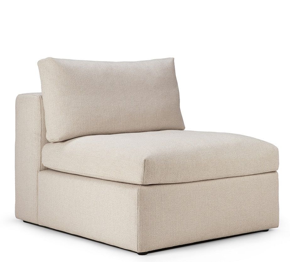 Mellow Sofa Off White Eco Fabric 1 Seater Ethnicraft