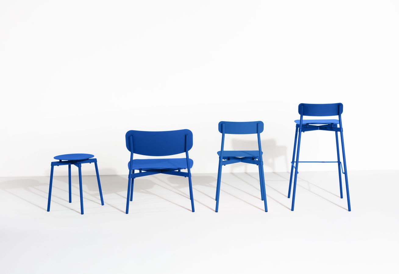 Fromme Chair Petite Friture Chair Blue Fromme Chair Petite Friture Chair Blue