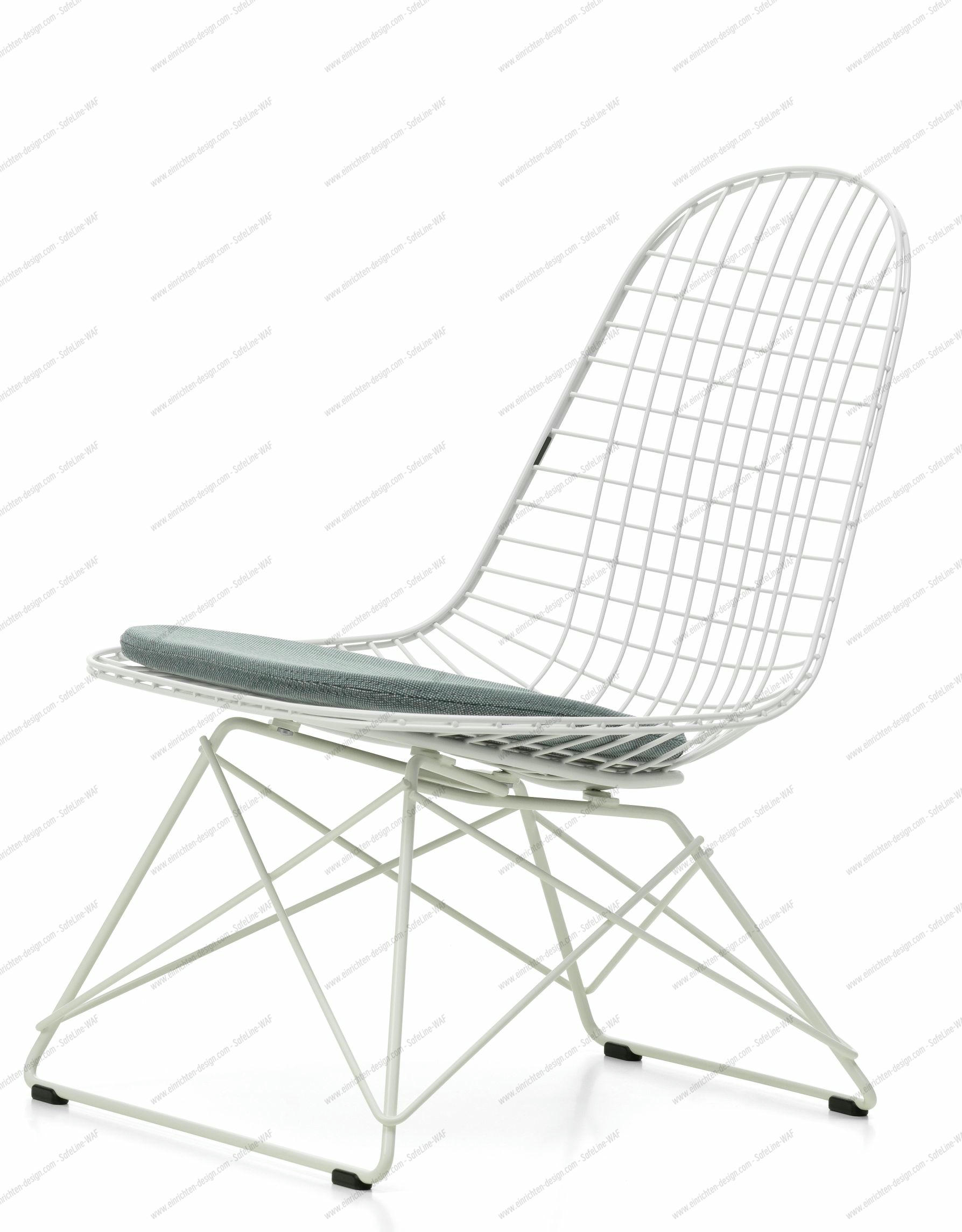 LKR-5 Wire Chair Chair with Seat Cushion Vitra