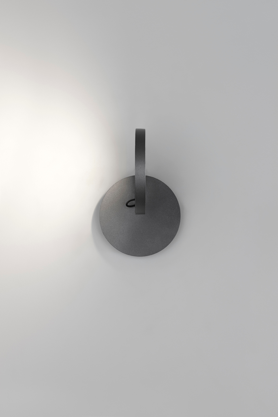 Demetra Faretto wall light without switch anthracite grey Artemide SINGLE PIECES