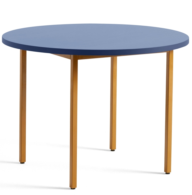 Two Colour Table 105 cm Hay Blue - Ochre