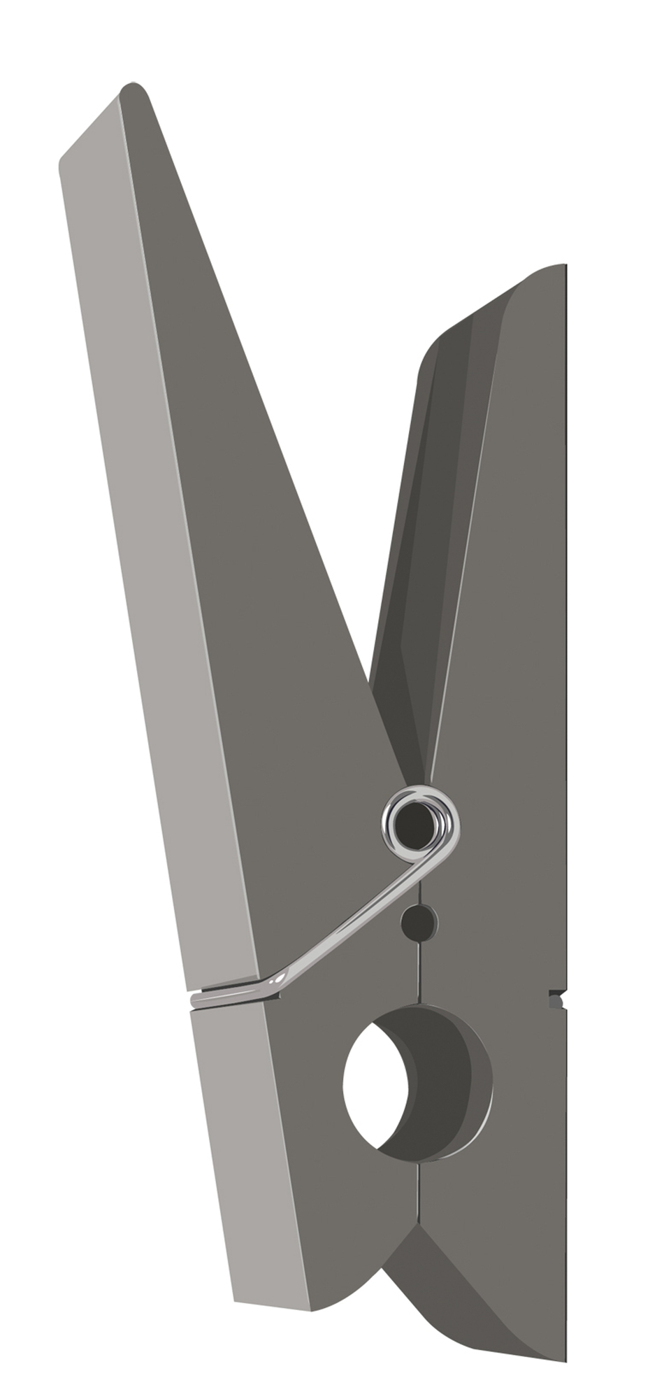 Pince Alors Coat Hook Swabdesign Grey SINGLE PIECES