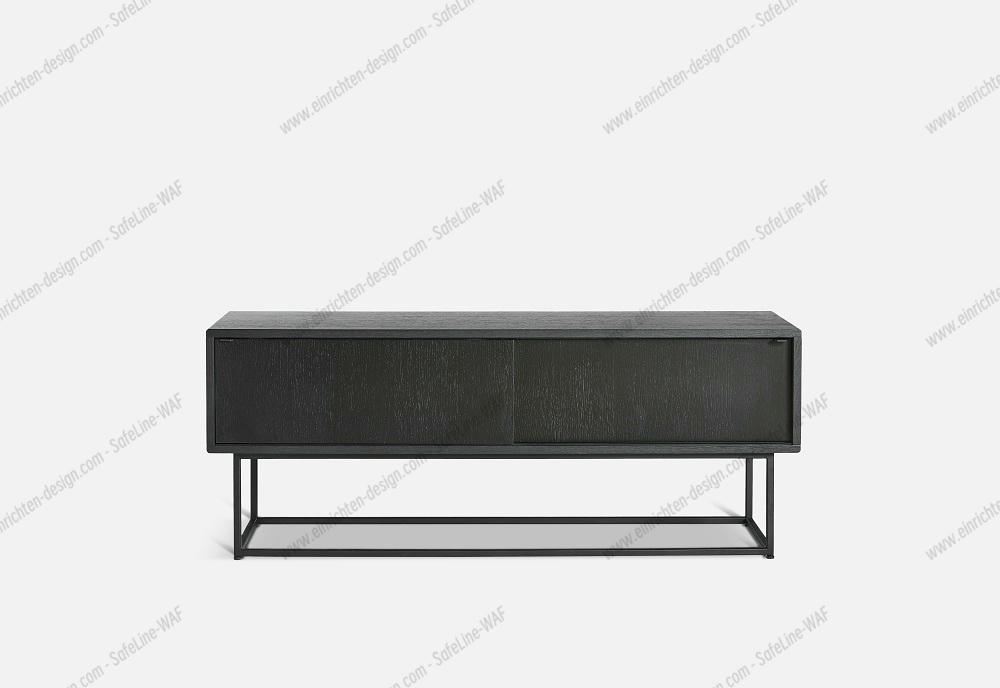 Virka Sideboard low Woud black