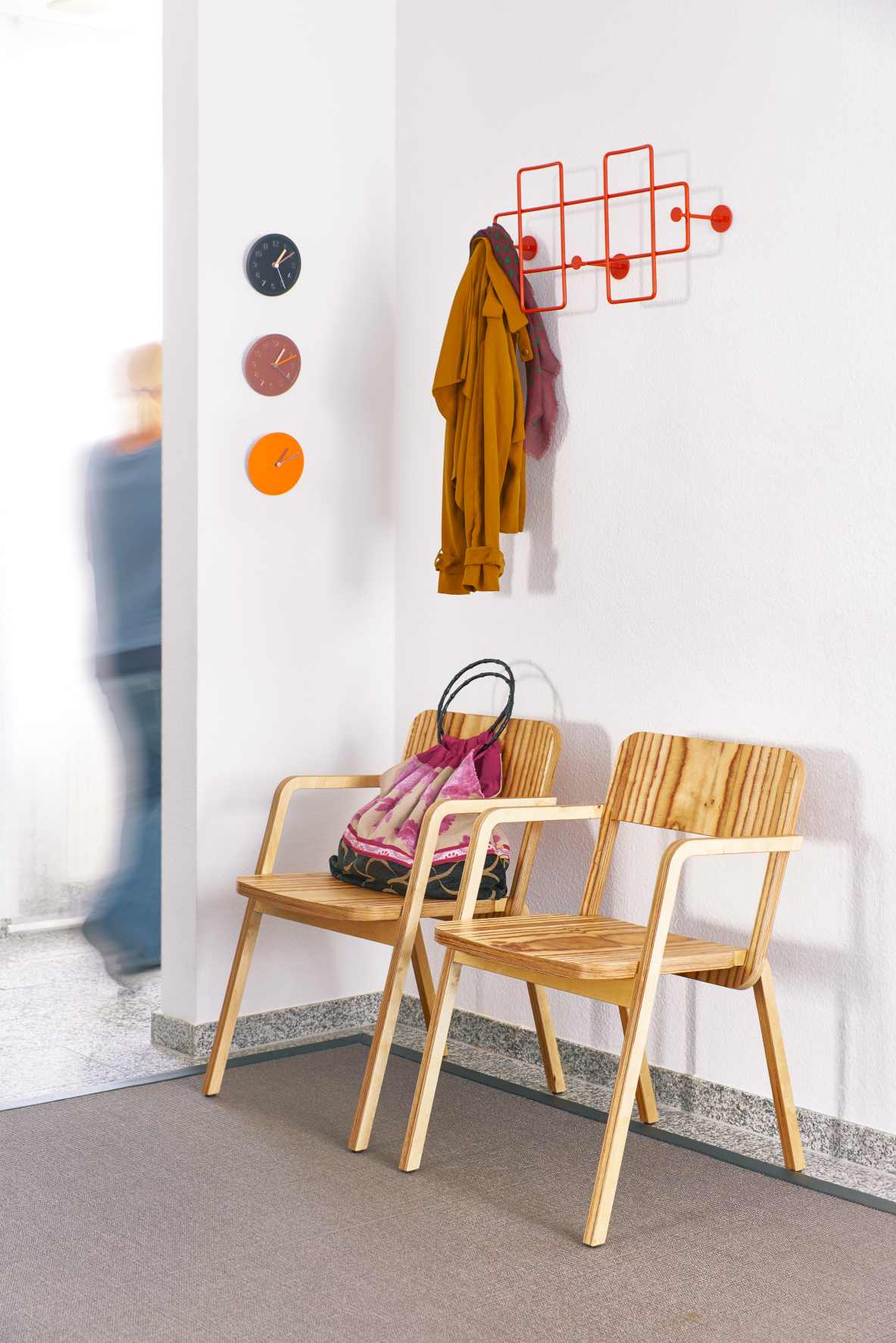 Alu Alu Wall Clock Richard Lampert