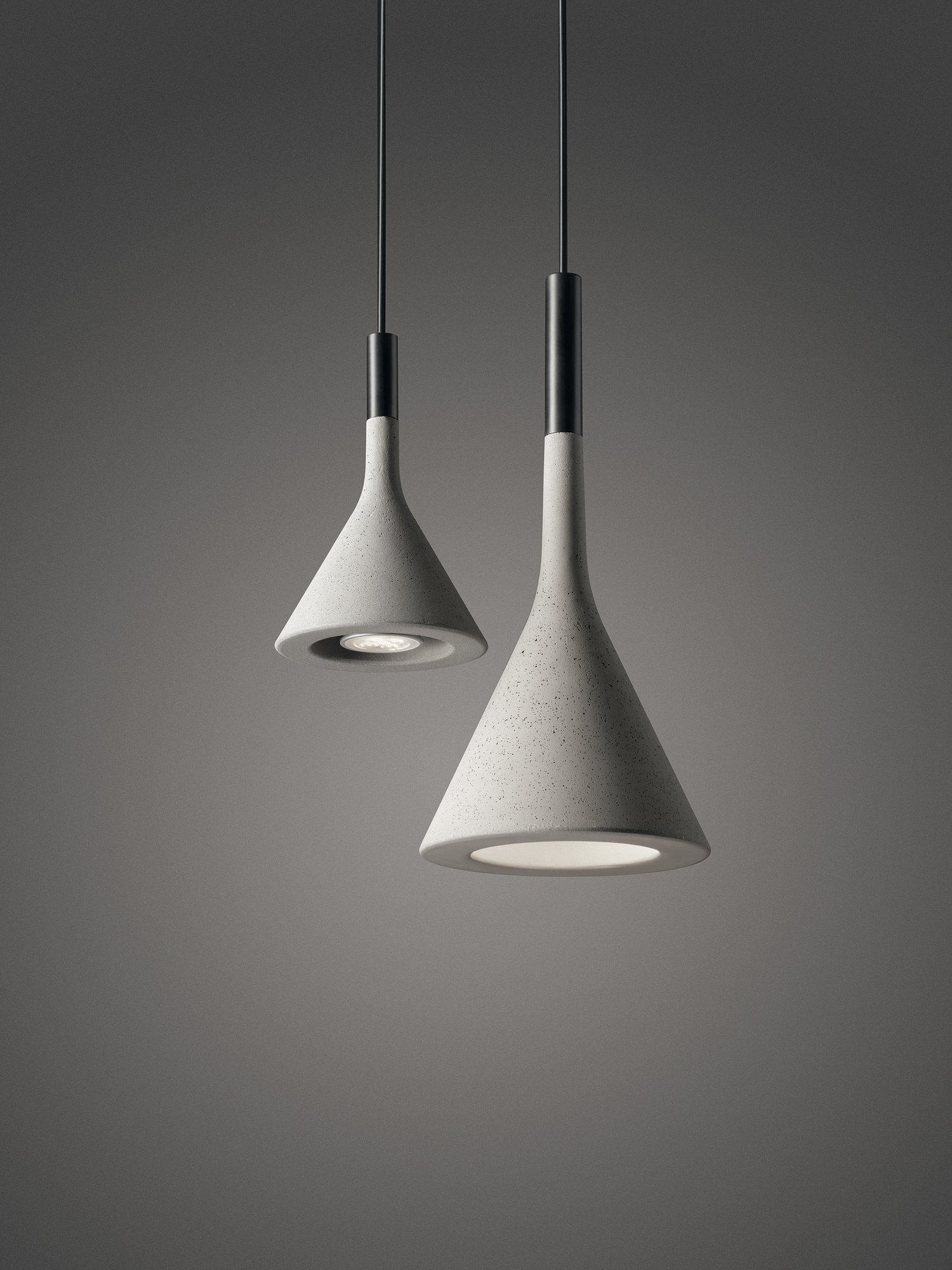 Aplomb Pendant light Foscarini brown