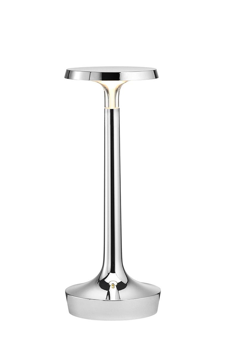 Bon Jour Unplugged Table lamp Flos chrome