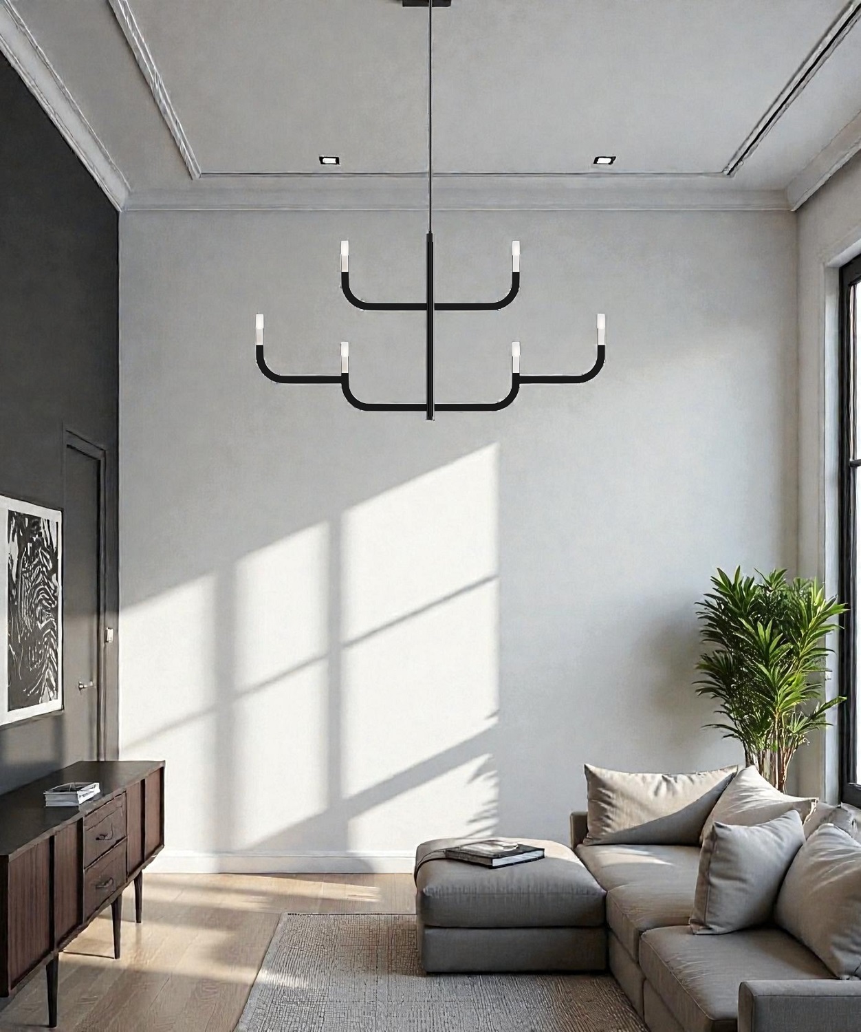 J-us Suspension Configuration C Pendant light Luceplan