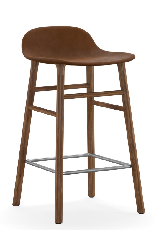 Form Barstool  H 75 cm Oak Upholstered Normann Copenhagen