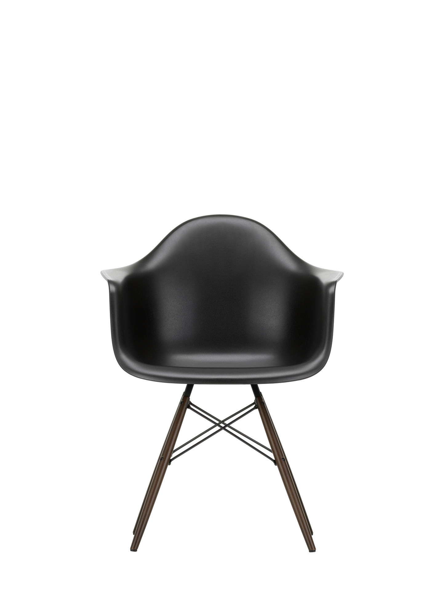 Eames Plastic Arm Chair DAW Chair Vitra Maple yellowish - Tender pink