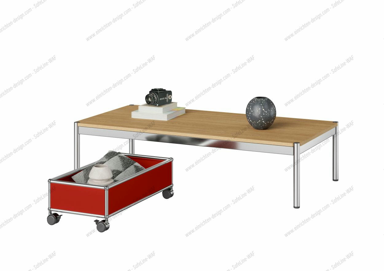Table with roll box USM Haller