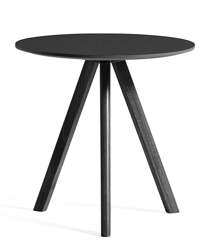 Copenhague Table CPH 20 side table OAK BLACK WATERCOATED Copenhague Table CPH 20 side table OAK BLACK WATERCOATED