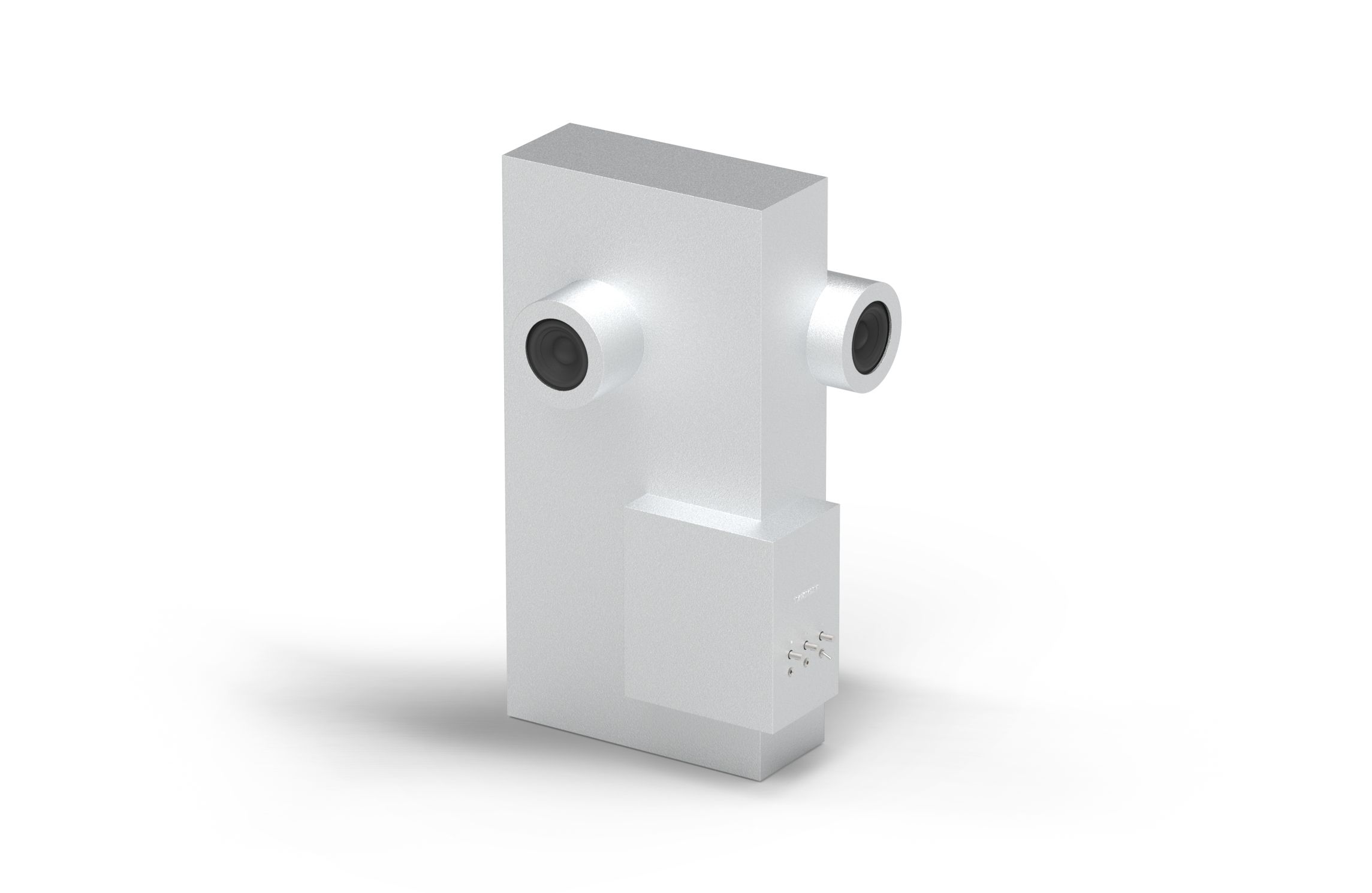 Brutalist Loudspeaker Transparent