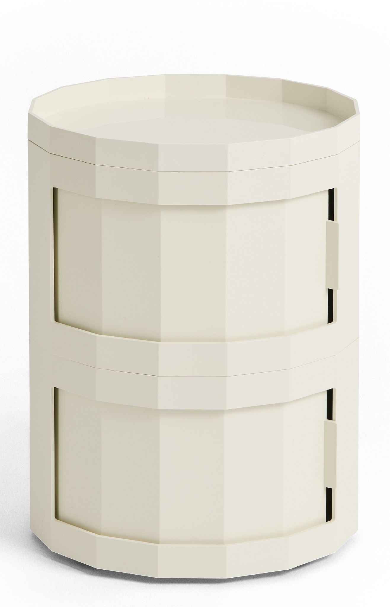 Facet Cabinet 20 Storage Space Hay Eggshell
