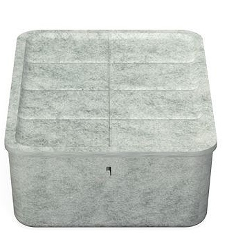 USM Haller Inos box deep with tray