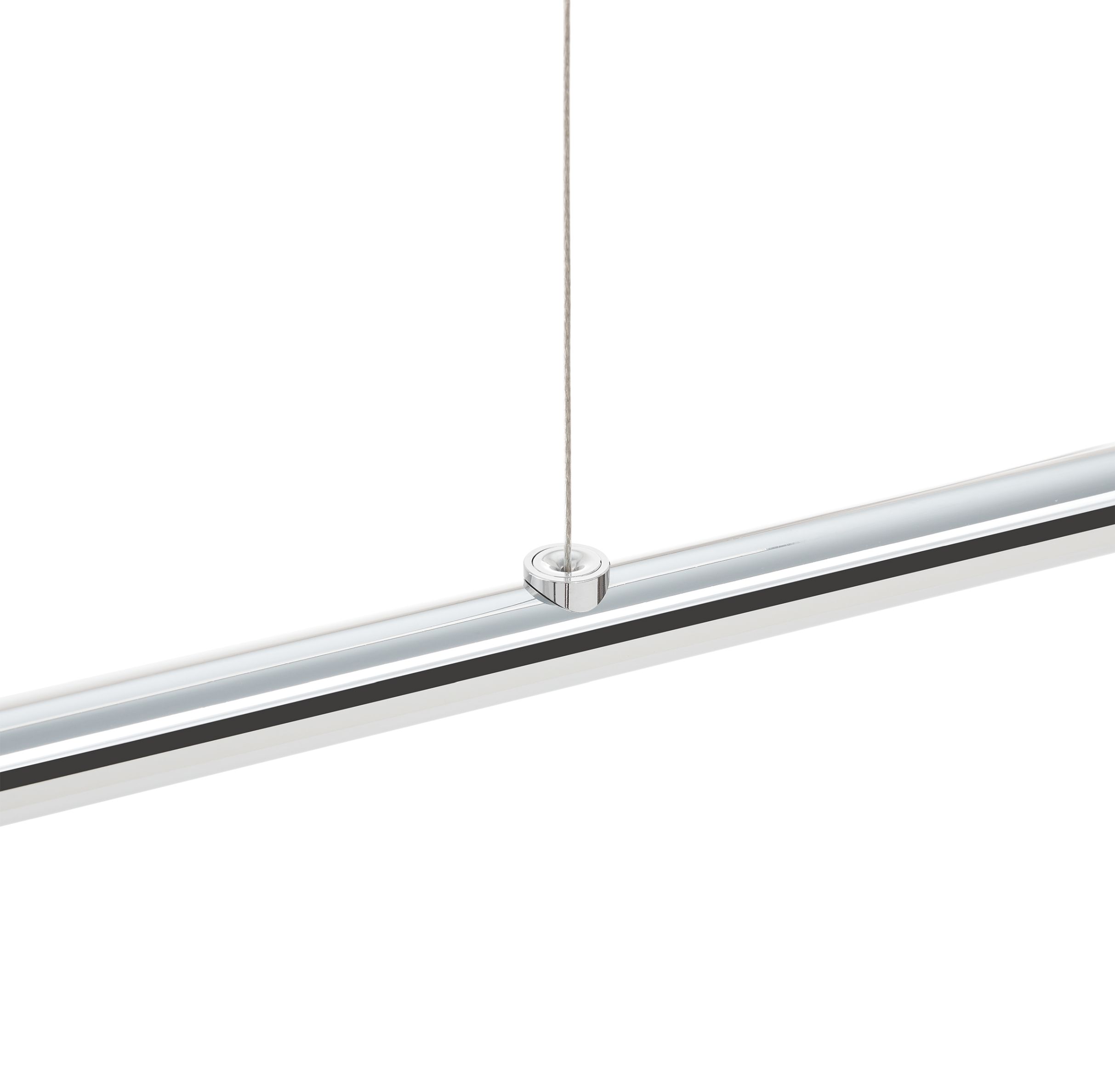 LUM 195 Pendant lamp Metal chrome plated Tecnolumen