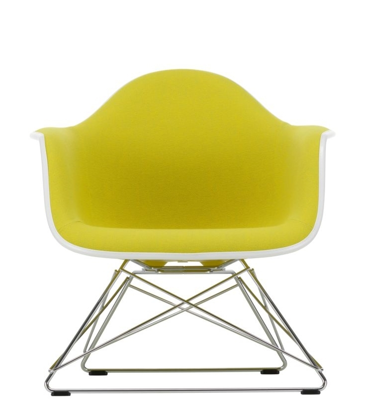 Eames Plastic Arm Chair LAR Chair Fully upholstered Vitra