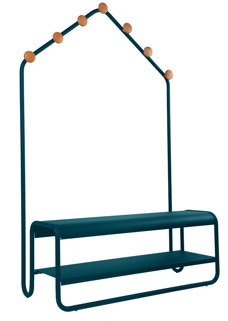 Funambule Coat rack bench Indoor Fermob
