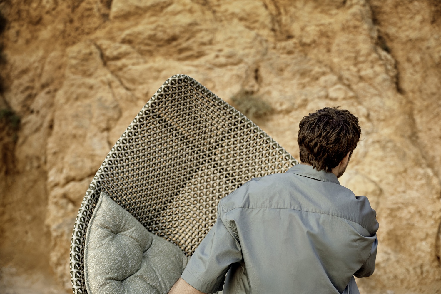 Mbrace Alu Outdoor Wing chair Cushion Dedon