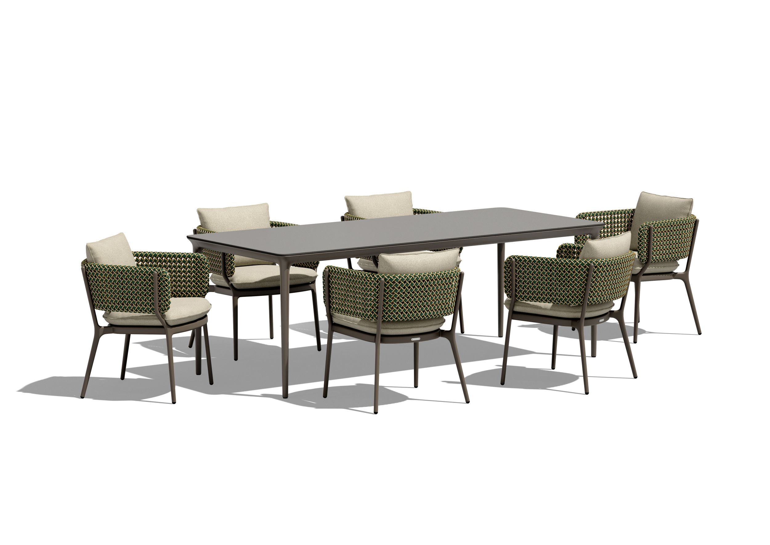 Bellmonde Dining Table L Outdoor HPL tabletop Dedon