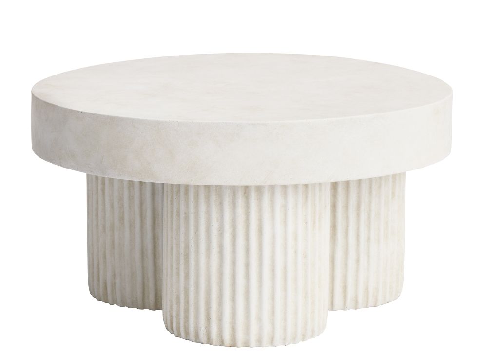 Gear coffee table Chalk Ø 70 x H 37 cm Norr11 SINGLE PIECES